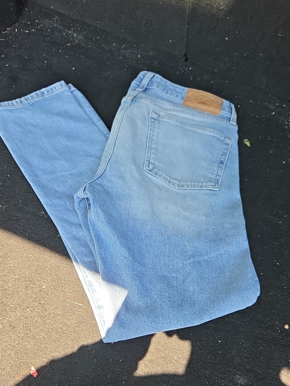 Superdry Light Blue Straight-Leg Jeans